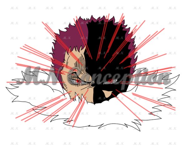 Katakuri Charlotte 03 One Piece Emoji Design Avec Filigrane